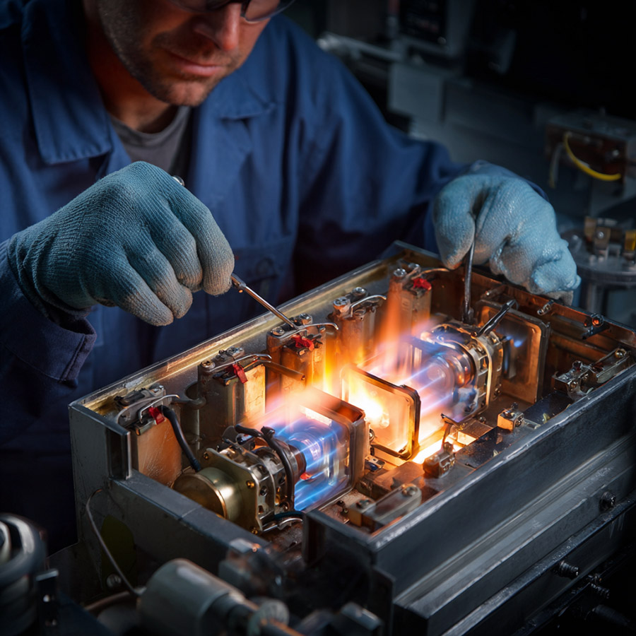 Техническое обслуживание жидкотопливных горелок